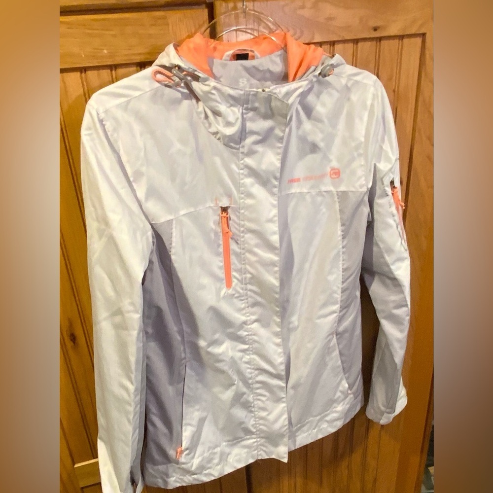 Free Country Light Gray and Coral Jacket